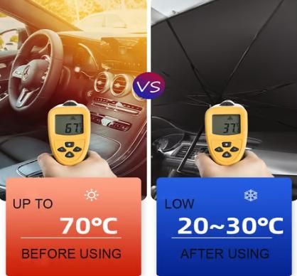 Heat Protection - Universal Car Sunshade Umbrella